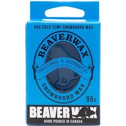 Beaver Cold Temp Snow Wax - 95g Bar
